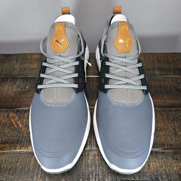 Puma Ignite Articulate Mens Size 10 Waterproof Golf Shoes Gray White main image 14